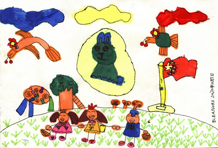 National Day and Mid-Autumn Festival#Painting#