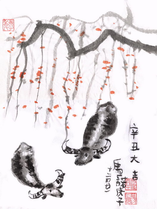 Happy Spring Festival#Traditional Chinese Painting#