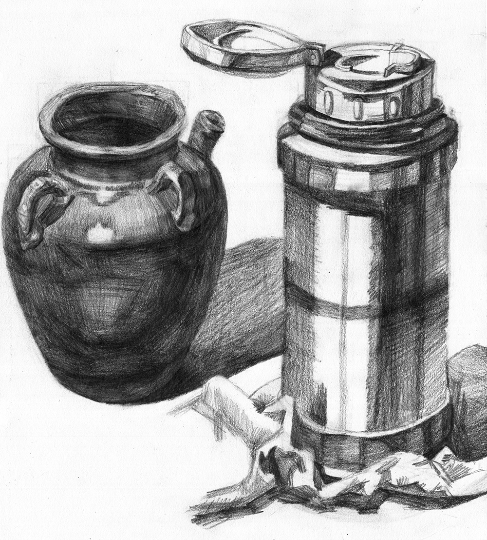 Jar&Bottle#Sketch#