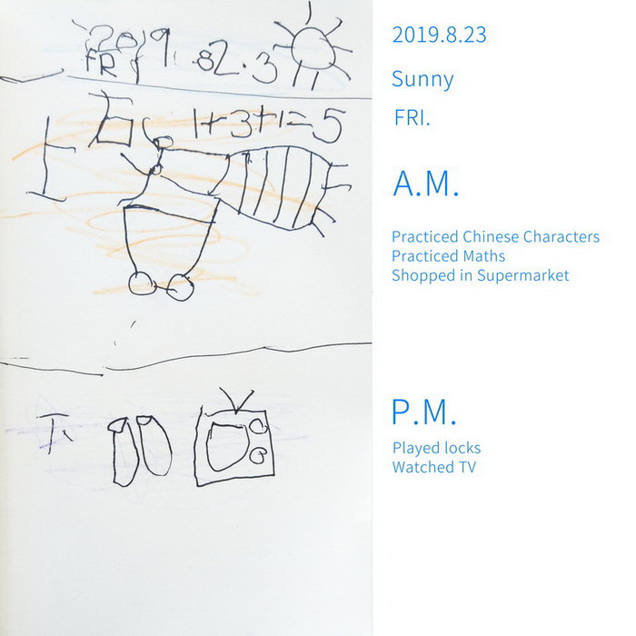 #Diary#Shopped in Supermarket#