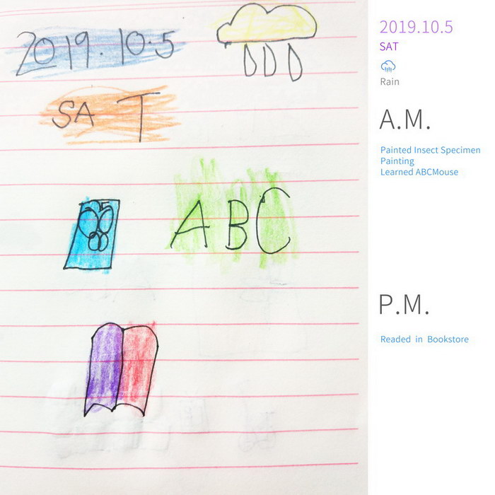 #Diary#Insect Specimen#